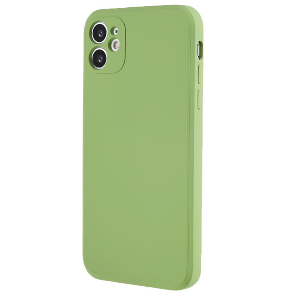 EIDERWOOD - iPhone 11 - Foret Fleksibelt Plast Cover - Lysegrøn