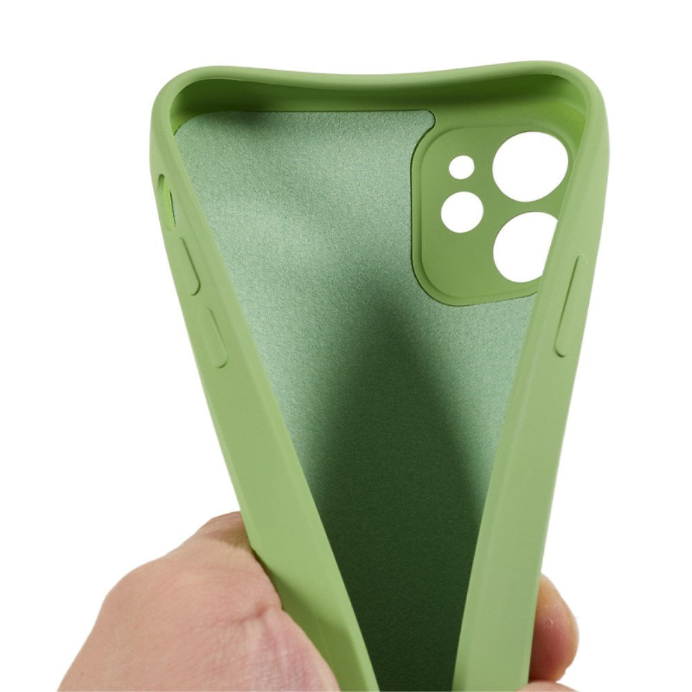 EIDERWOOD - iPhone 11 - Foret Fleksibelt Plast Cover - Lysegrøn