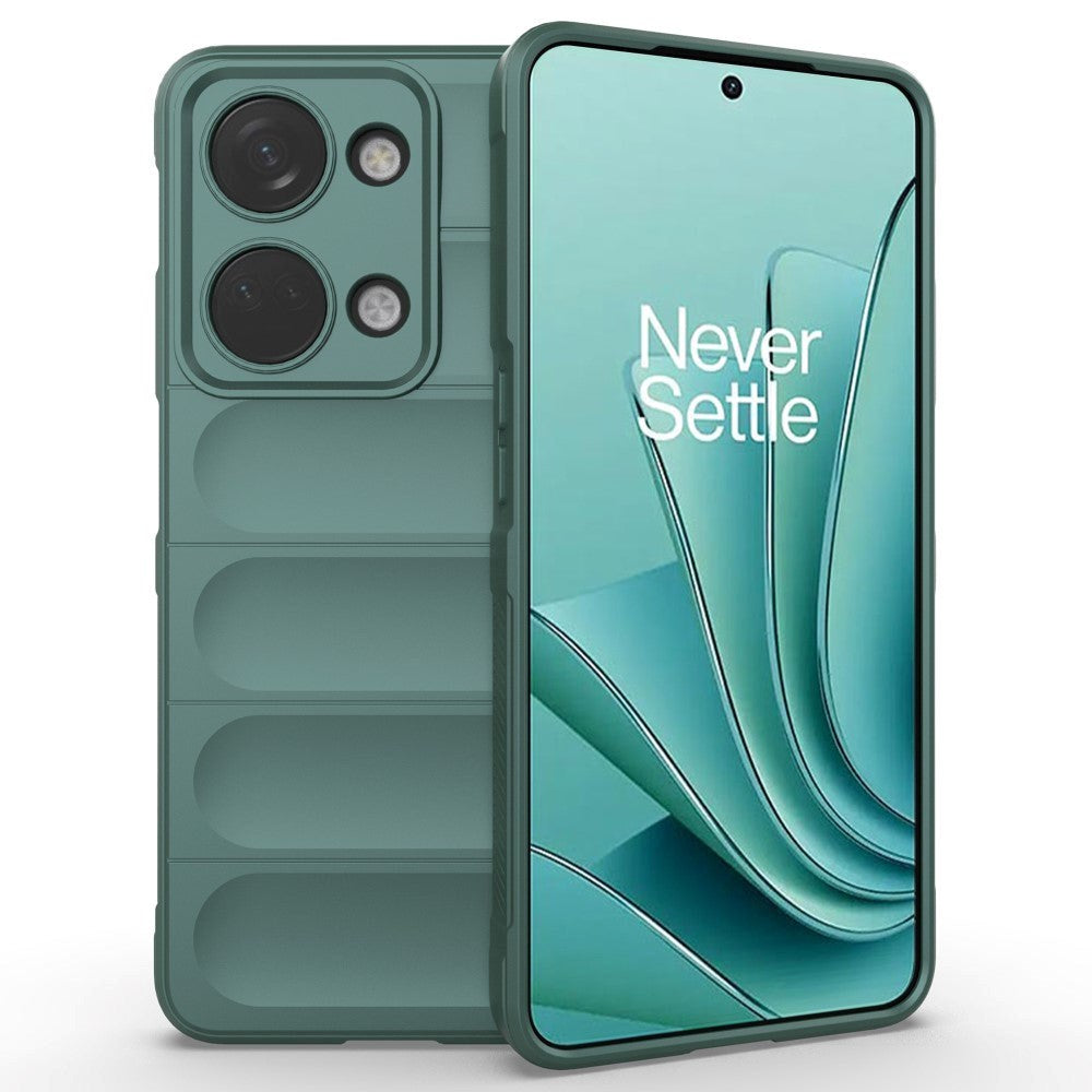 OnePlus Nord 3 (5G) Fleksibelt Plastik Mobil Cover - Grøn