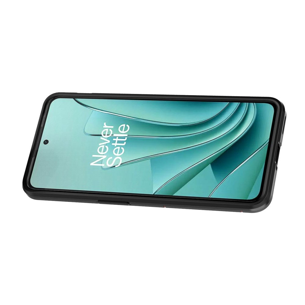 OnePlus Nord 3 (5G) Hybrid Håndværker Mobil Cover m. Magnetisk Kickstand - Sort