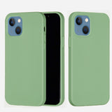 iPhone 15 Plus Liquid Silikone Mobil Cover - Mintgrøn