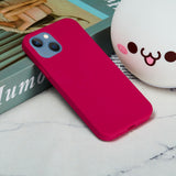 iPhone 15 Plus Liquid Silikone Mobil Cover - Rose