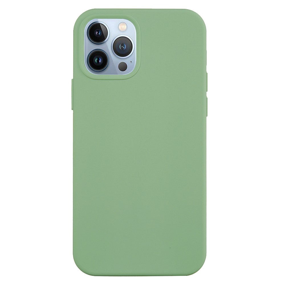 iPhone 15 Pro Liquid Silikone Mobil Cover - Mintgrøn
