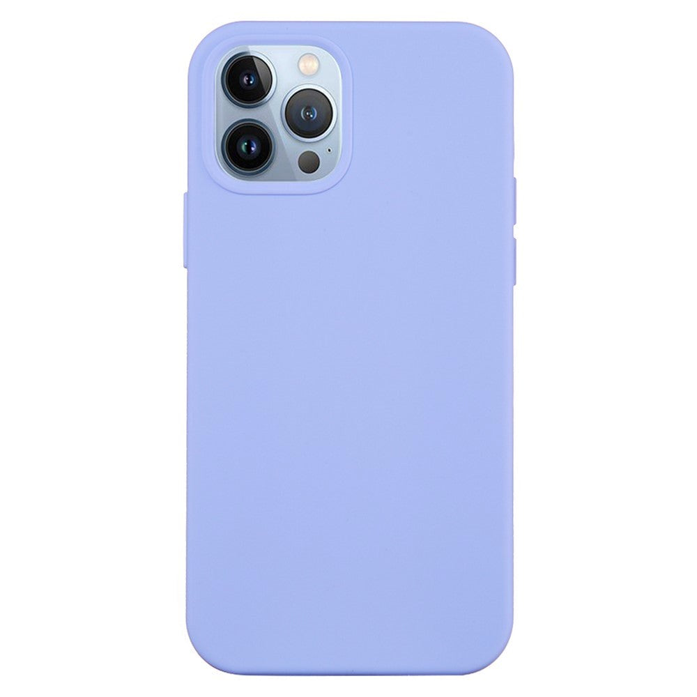 iPhone 15 Pro Max Liquid Silikone Mobil Cover - Lilla