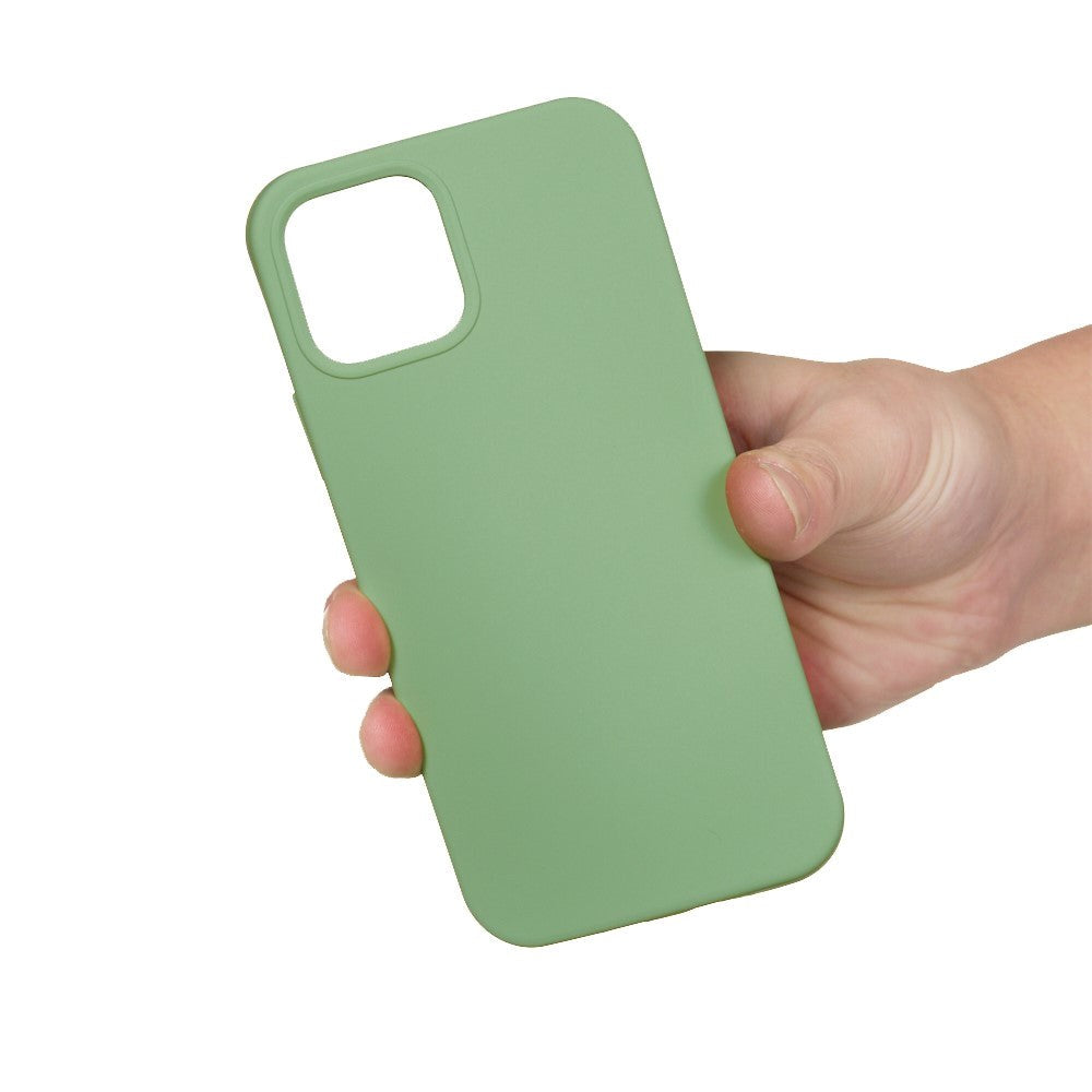 iPhone 15 Pro Max Liquid Silikone Mobil Cover - Mintgrøn