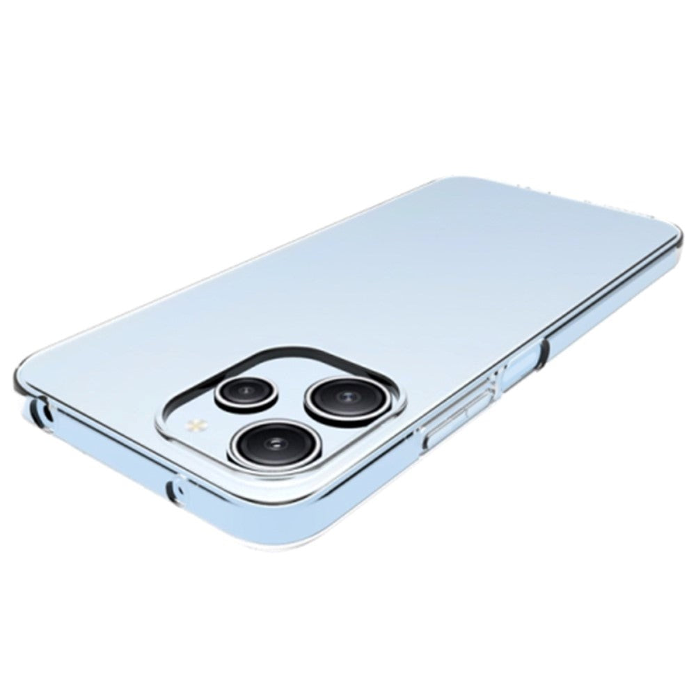 Xiaomi Redmi 12 (4G) / 12 (5G) / Poco M6 Pro (5G) Fleksibelt Plastik Mobil Cover - Gennemsigtig