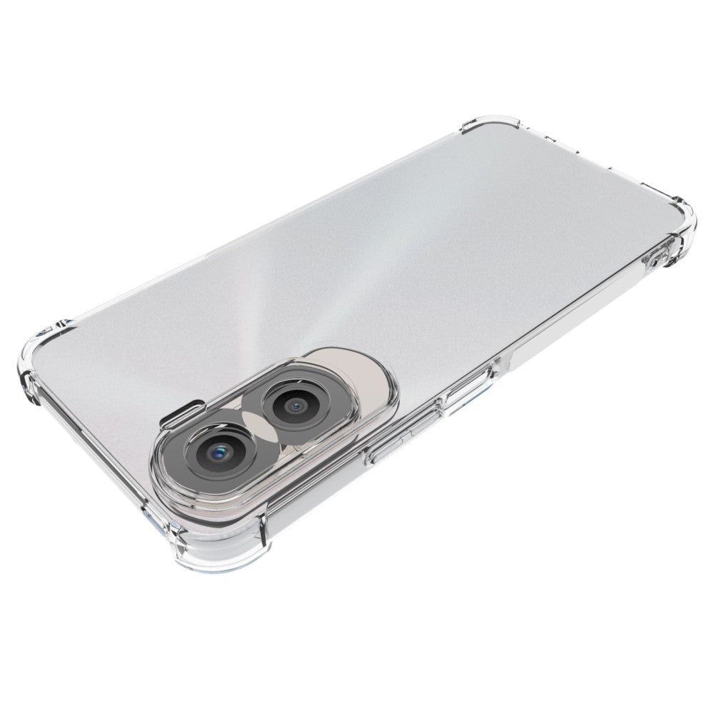 Honor 90 Lite Fleksibelt Plastik Mobil Cover - Gennemsigtig