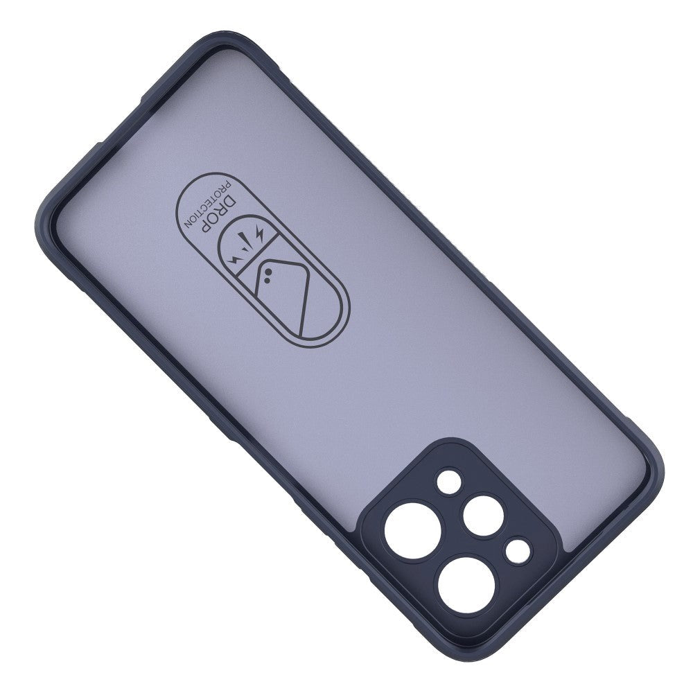 Xiaomi Redmi 12 (4G) Fleksibelt Plastik Mobil Cover - Mørkeblå