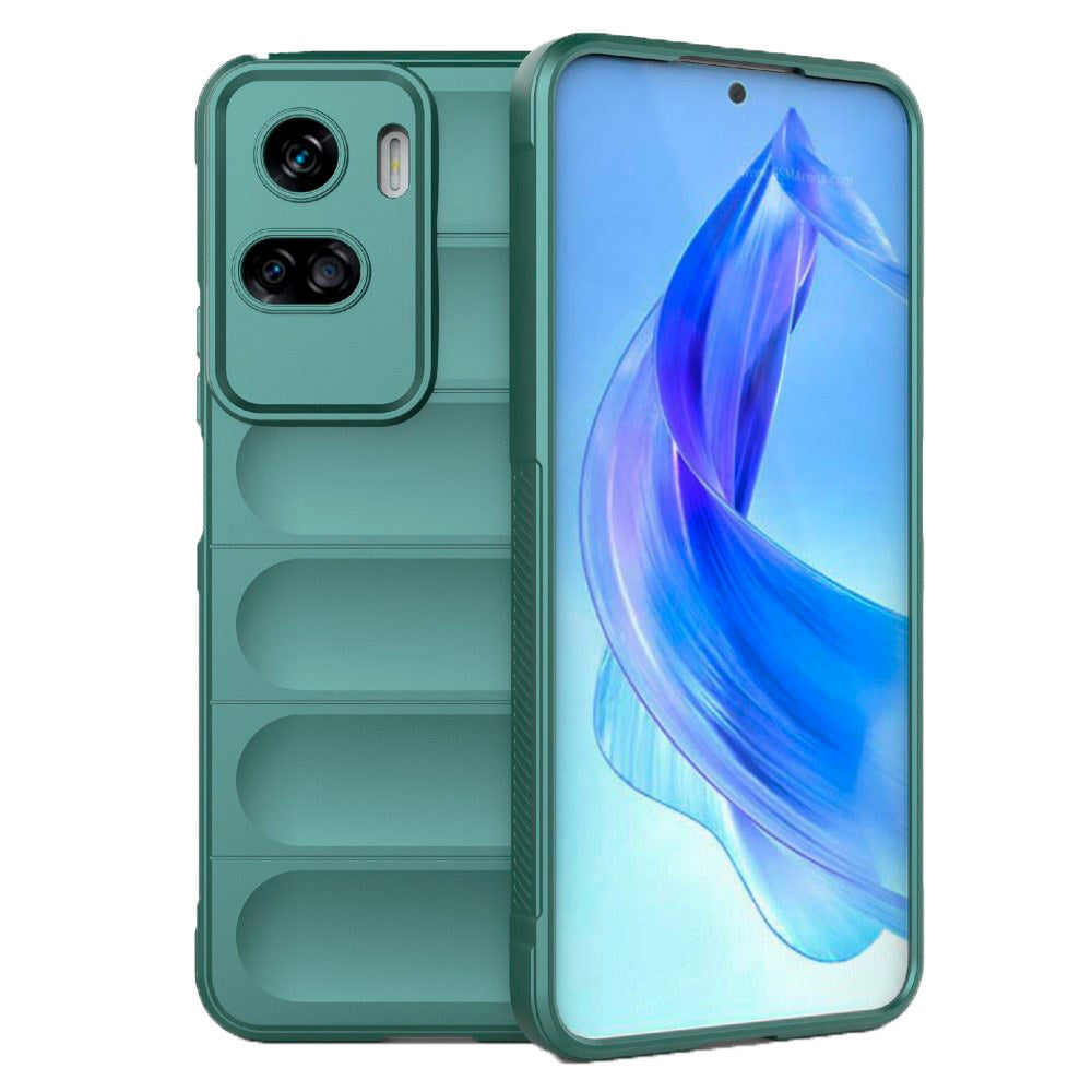 Honor 90 Lite Fleksibelt Plastik Mobil Cover - Grøn