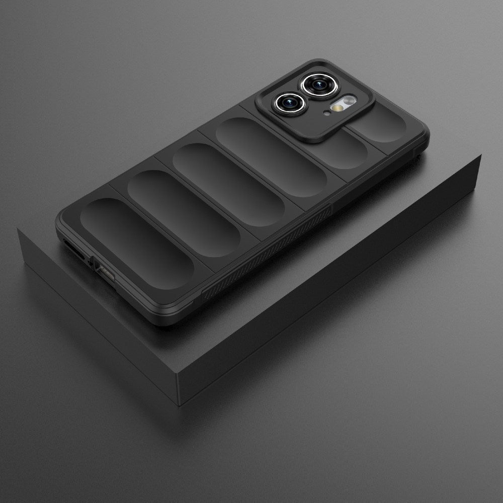 EIDERWOOD Motorola Edge 40 Fleksibelt Plastik Mobil Cover - Sort