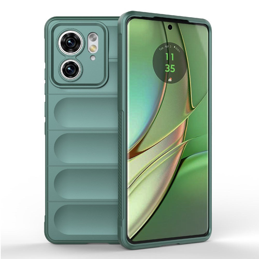 EIDERWOOD Motorola Edge 40 Fleksibelt Plastik Mobil Cover - Grøn