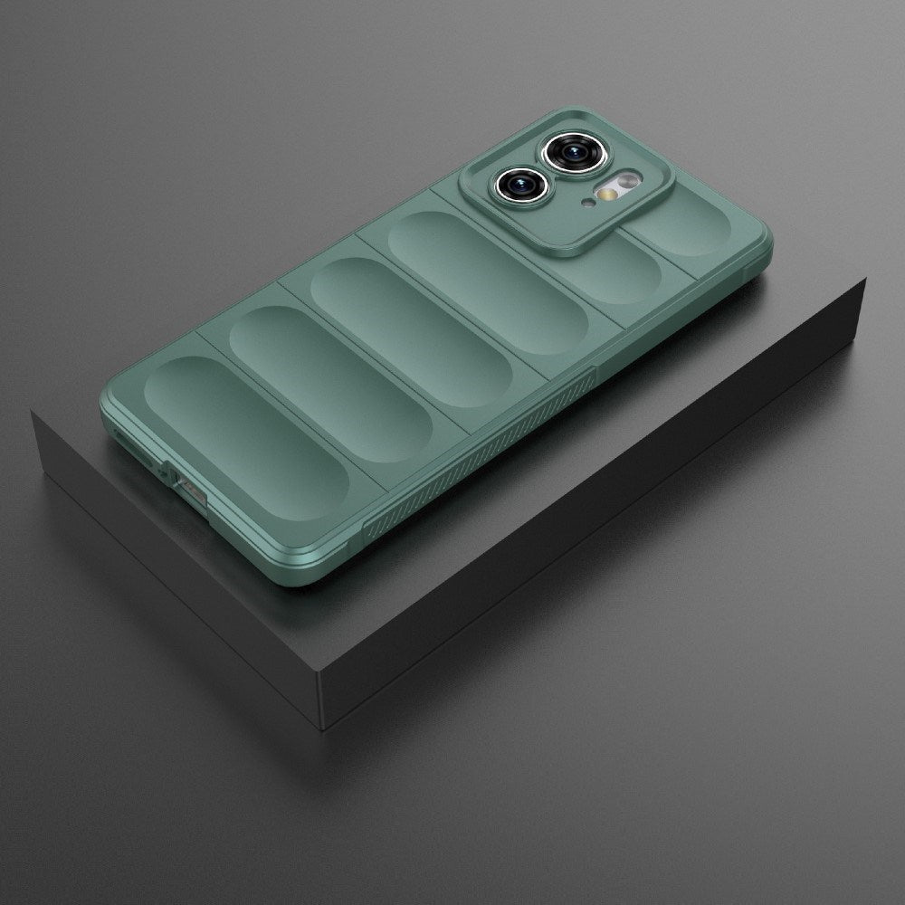 EIDERWOOD Motorola Edge 40 Fleksibelt Plastik Mobil Cover - Grøn
