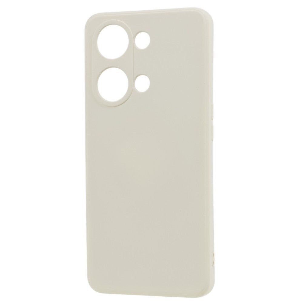 OnePlus Nord 3 5G Fleksibelt Plastik Mobil Cover - Hvid