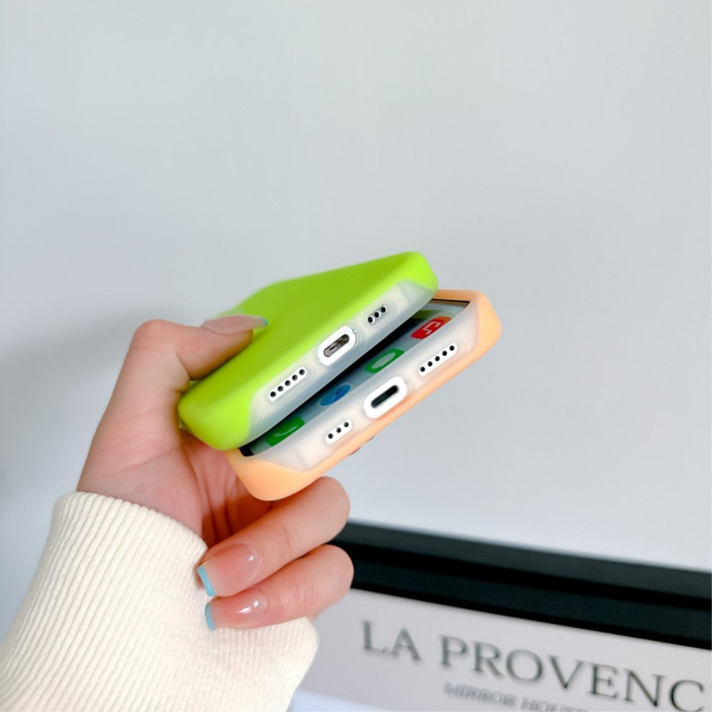 iPhone 15 Pro Max Jelly Silikone Mobil Cover - Grå