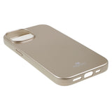 GOOSPERY iPhone 15 Fleksibelt Plastik Mobil Cover - Guld