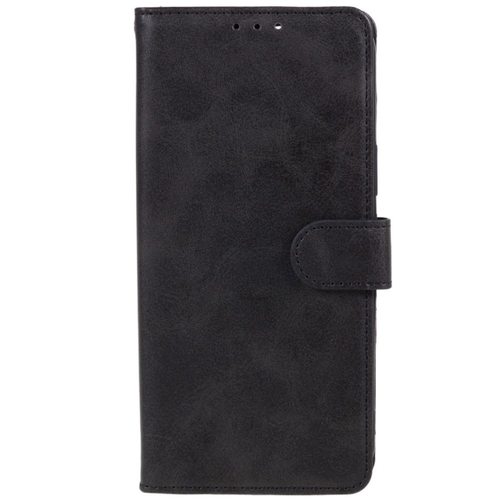 Samsung Galaxy M34 (5G) / F34 (5G) Læder Mobil Cover m. Pung og Strop - Sort