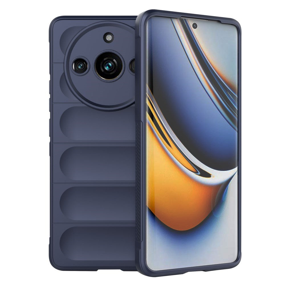 EIDERWOOD Realme 11 Pro+ 5G / 11 Pro 5G Fleksibelt Plastik Mobil Cover - Mørkeblå