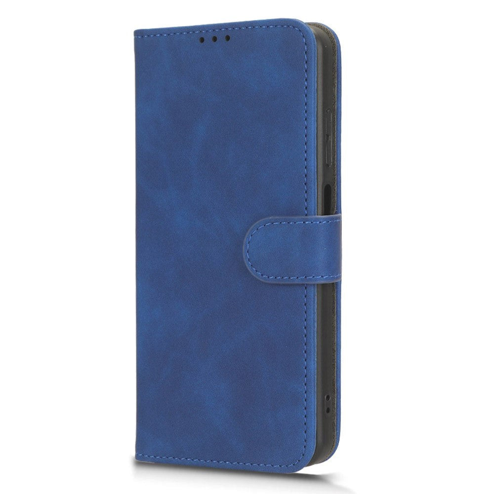 Nokia G42 Læder Mobil Cover m. Kortholder & Ståfunktion - Blå