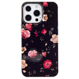 iPhone 15 Pro Selvlysende Fleksibel Mobil Cover af Plastik m. Print - Blomster