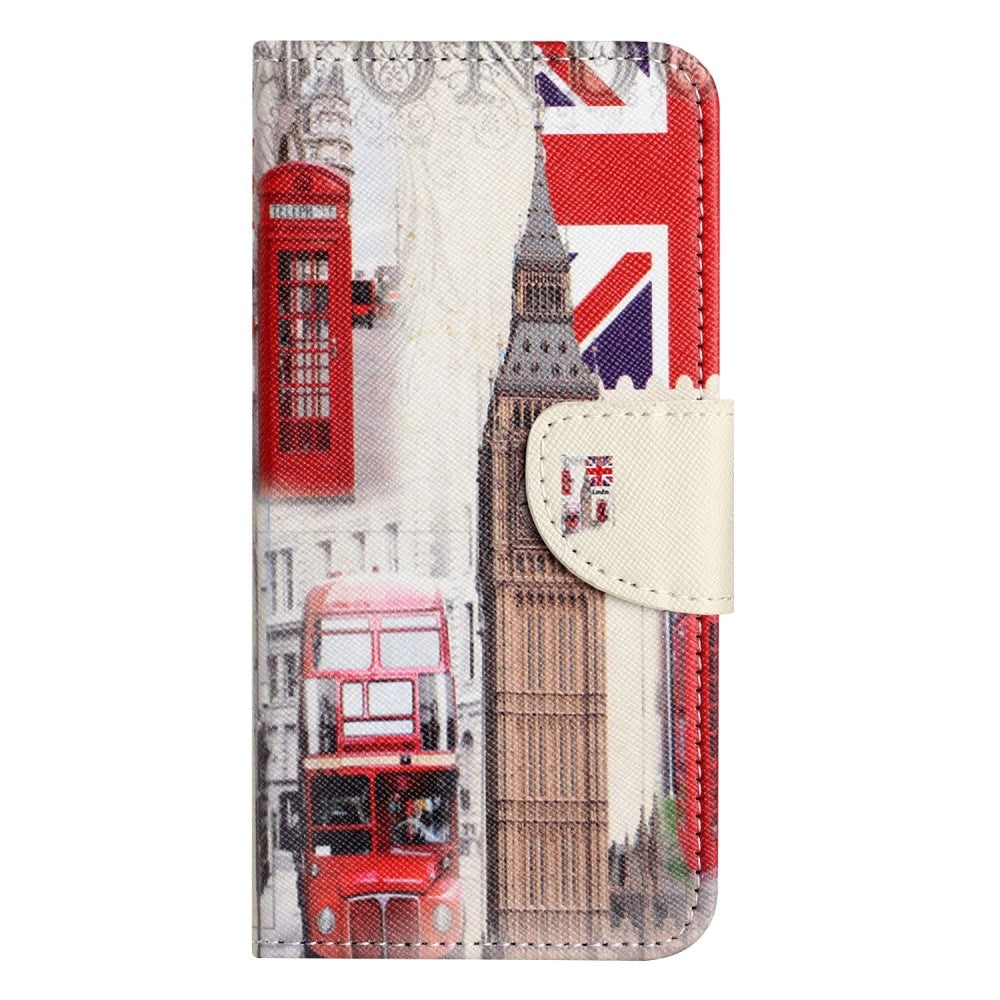 Honor 90 Lite Læder Mobil Cover m. Pung & Ståfunktion - London Big Ben