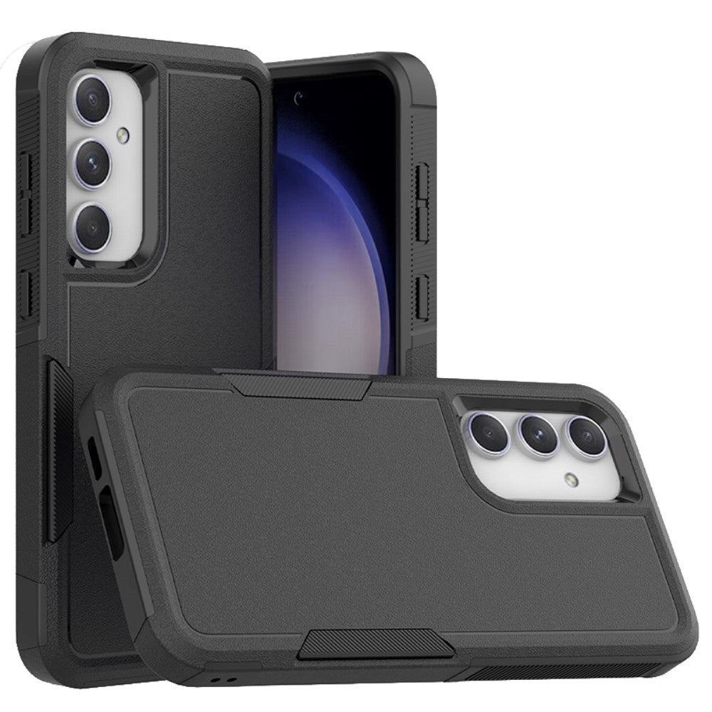 Samsung Galaxy S23 FE Hybrid Håndværker Mobil Cover - Sort
