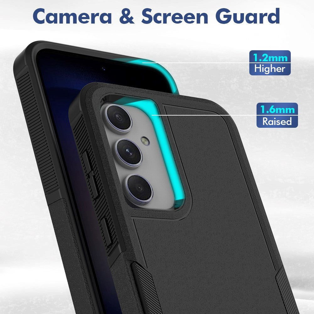 Samsung Galaxy S23 FE Hybrid Håndværker Mobil Cover - Sort