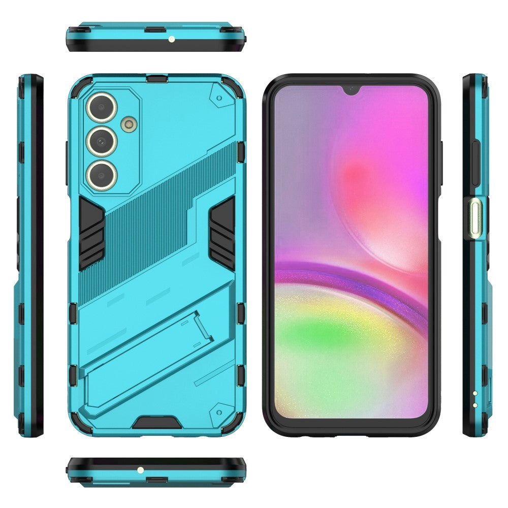 Samsung Galaxy A25 (5G) Hybrid Håndværker Mobil Cover m. Kickstand - Blå