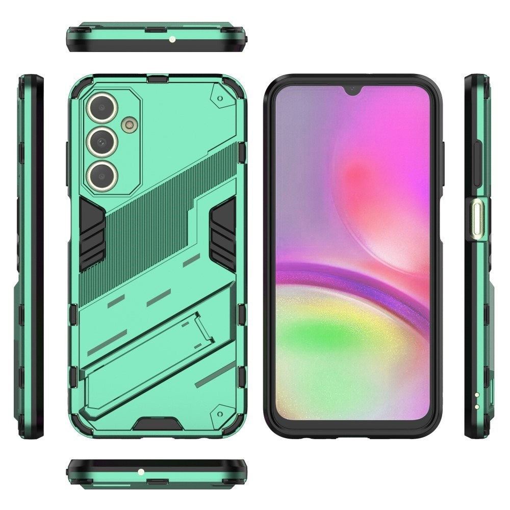Samsung Galaxy A25 (5G) Hybrid Håndværker Mobil Cover m. Kickstand - Grøn