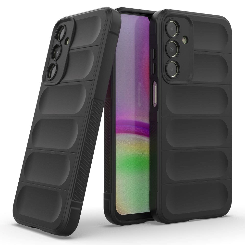 Samsung Galaxy A25 (5G) Fleksibelt Plastik Mobil Cover - Sort