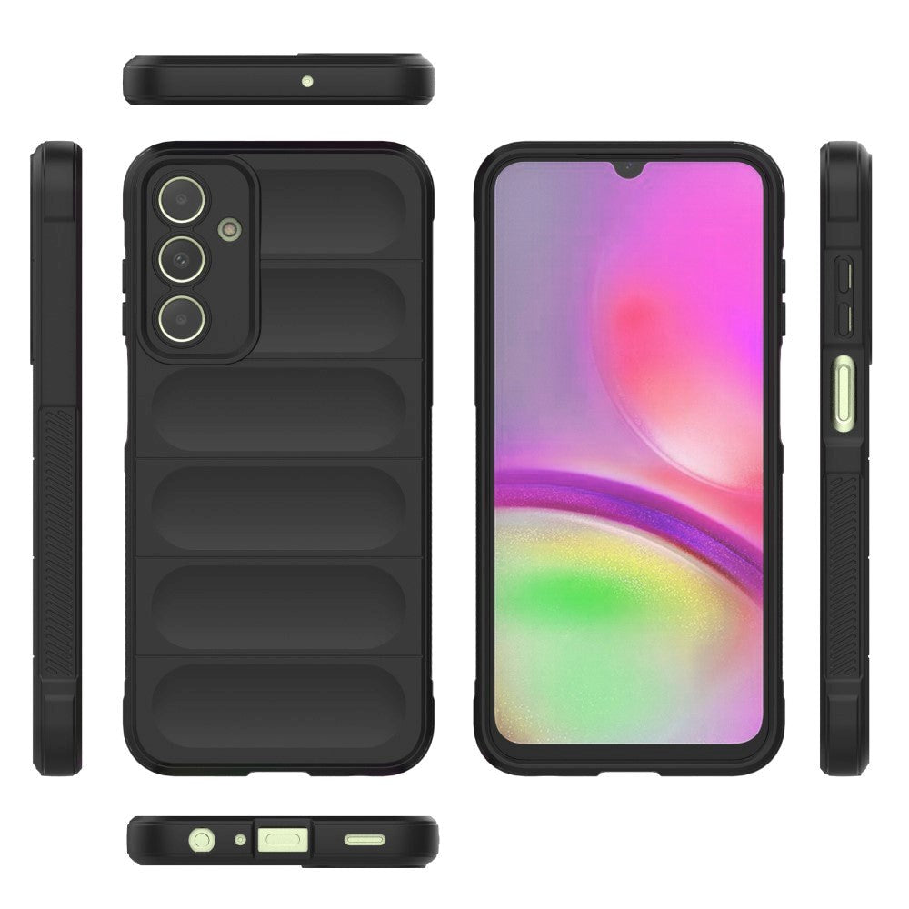 Samsung Galaxy A25 (5G) Fleksibelt Plastik Mobil Cover - Sort