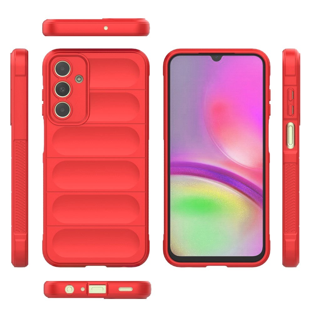 Samsung Galaxy A25 (5G) Fleksibelt Plastik Mobil Cover - Rød