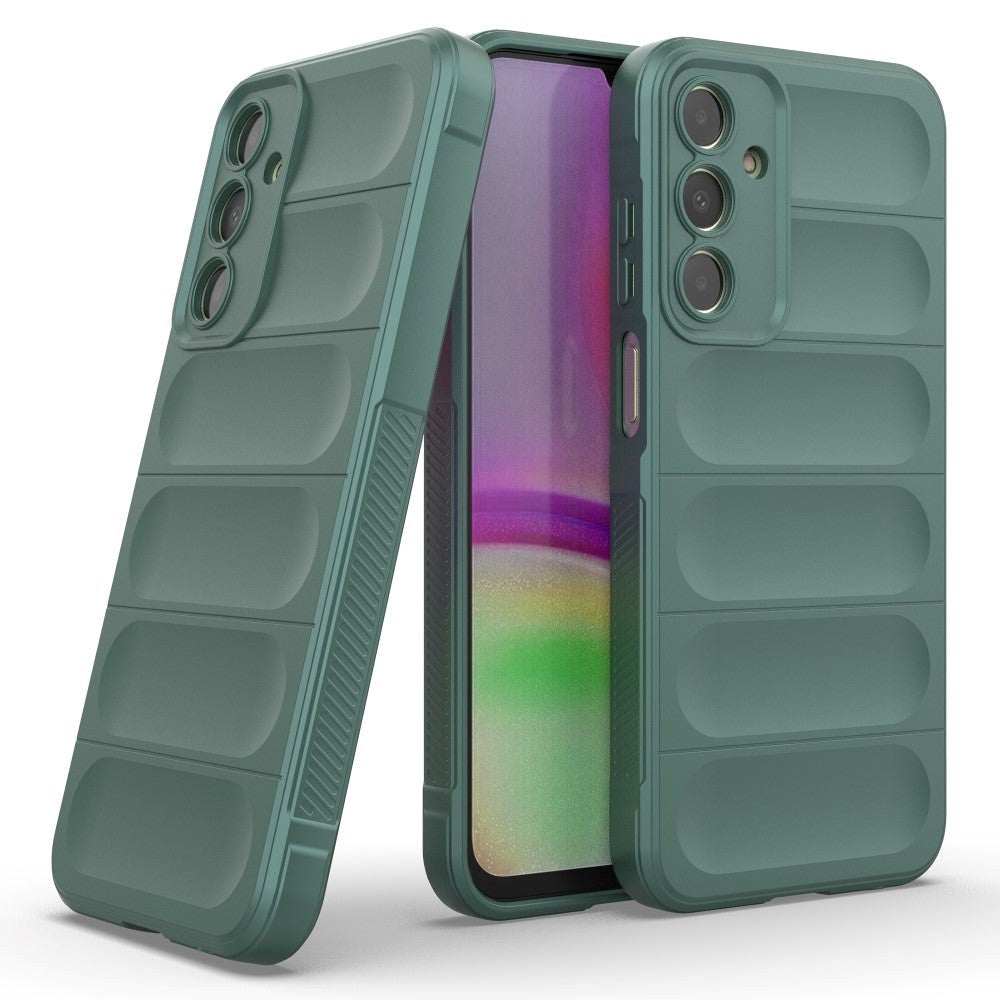 Samsung Galaxy A25 (5G) Fleksibelt Plastik Mobil Cover - Grøn