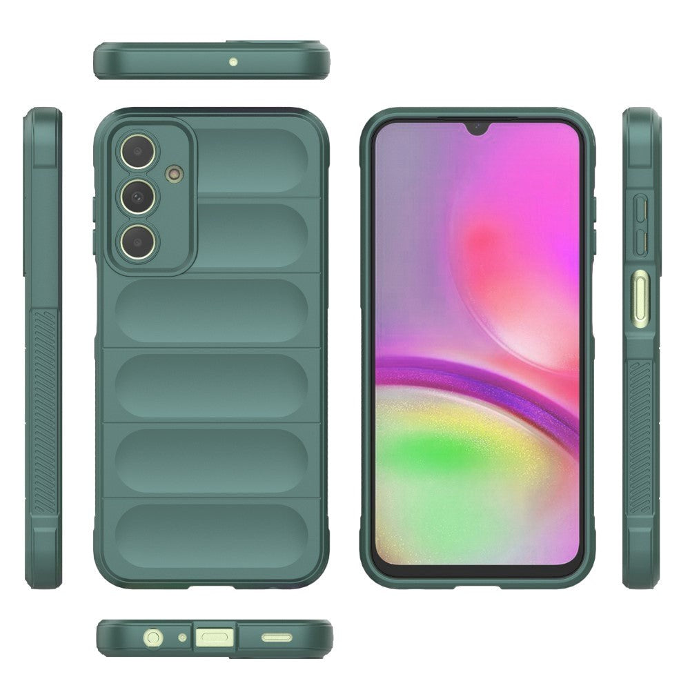 Samsung Galaxy A25 (5G) Fleksibelt Plastik Mobil Cover - Grøn