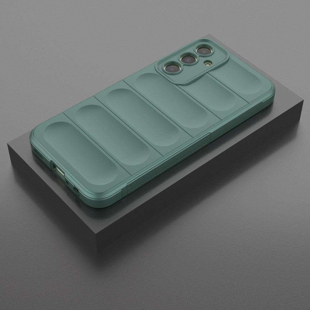 Samsung Galaxy A25 (5G) Fleksibelt Plastik Mobil Cover - Grøn