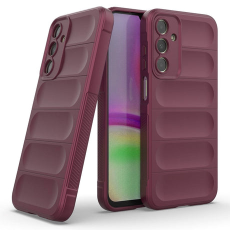 Samsung Galaxy A25 (5G) Fleksibelt Plastik Mobil Cover - Vinrød