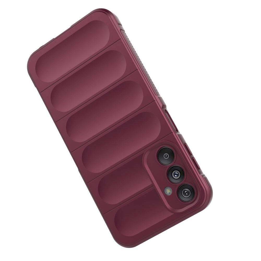 Samsung Galaxy M34 (5G) / F34 (5G) Fleksibelt Plastik Mobil Cover - Vinrød
