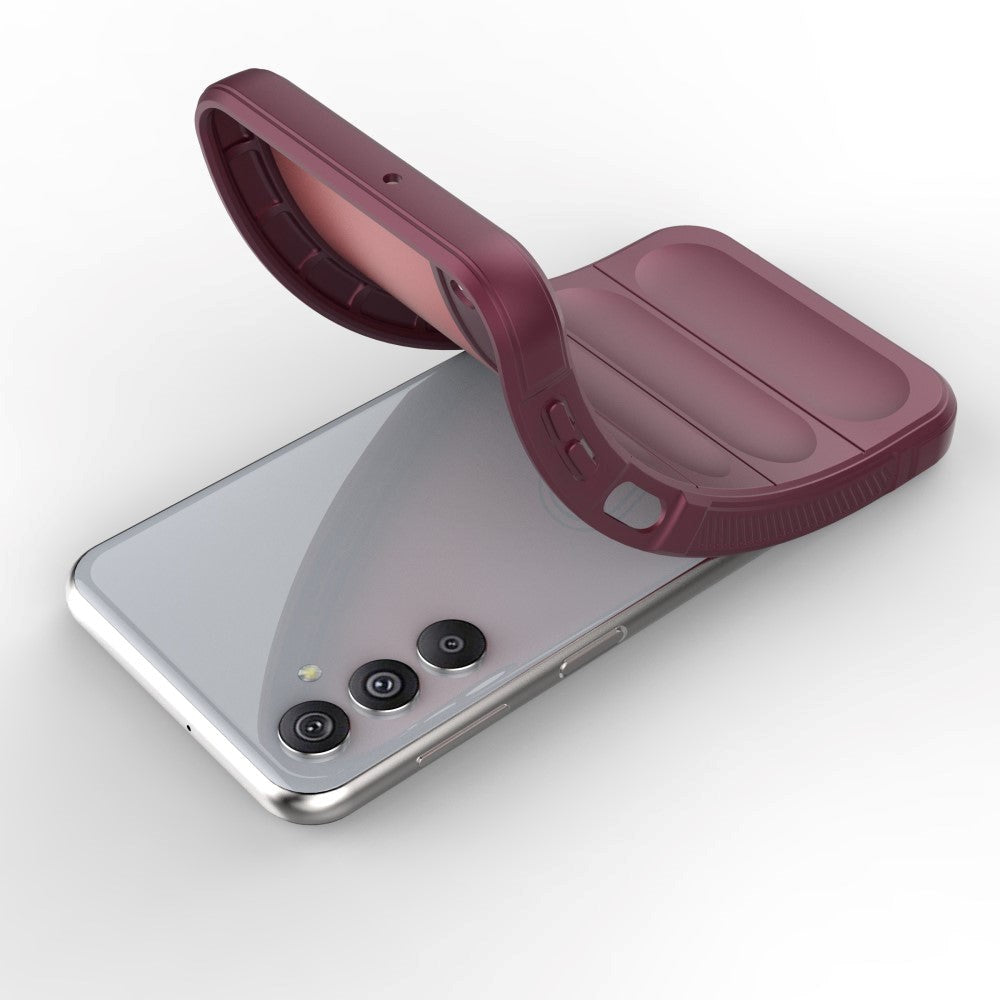Samsung Galaxy M34 (5G) / F34 (5G) Fleksibelt Plastik Mobil Cover - Vinrød