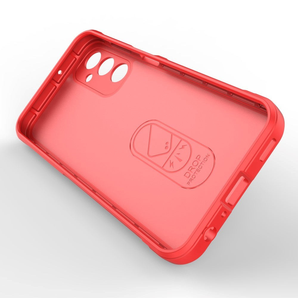 Samsung Galaxy M34 (5G) / F34 (5G) Fleksibelt Plastik Mobil Cover - Rød