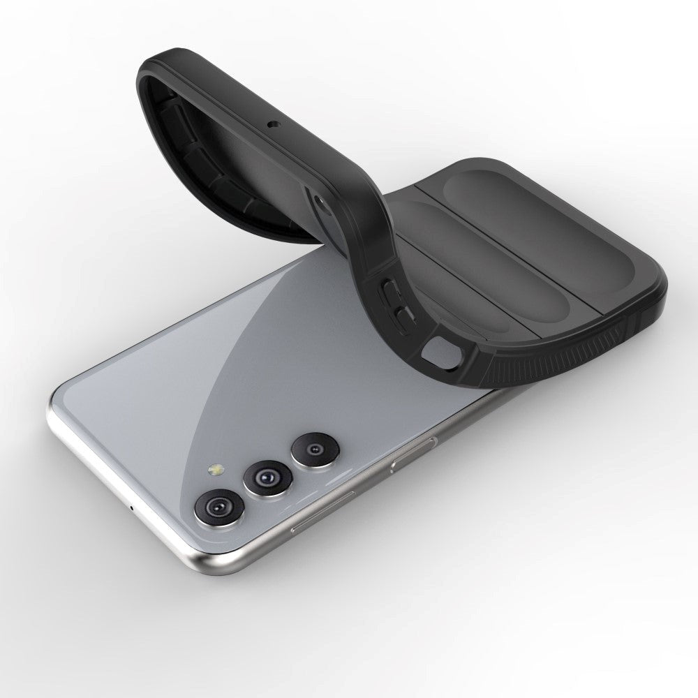 Samsung Galaxy M34 (5G) / F34 (5G) Fleksibelt Plastik Mobil Cover - Sort