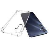 Samsung Galaxy M34 (5G) / F34 (5G) Drop-Proof Fleksibelt Plastik Mobil Cover - Gennemsigtig