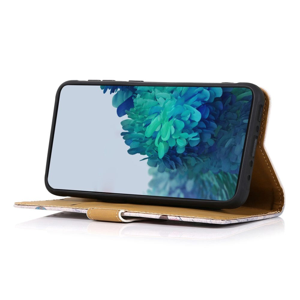 Sony Xperia 5 V Læder Mobil Cover m. Pung - Tiger