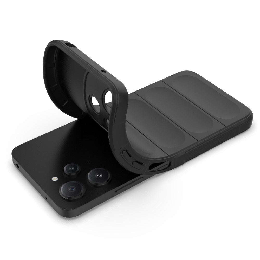 EIDERWOOD Xiaomi Redmi 12 (5G) / Poco M6 Pro (5G) Fleksibelt Plastik Mobil Cover - Grå