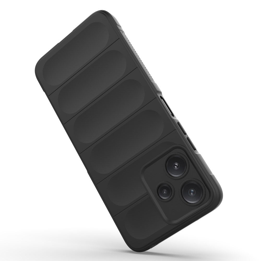 EIDERWOOD Xiaomi Redmi 12 (5G) / Poco M6 Pro (5G) Fleksibelt Plastik Mobil Cover - Grå