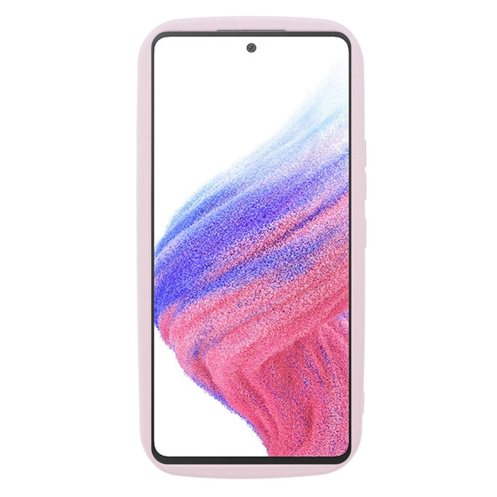 EIDERWOOD Samsung Galaxy A23 / A23 (5G) Fleksibelt Plastik Mobil Cover m. Bølget Kanter - Lyserød