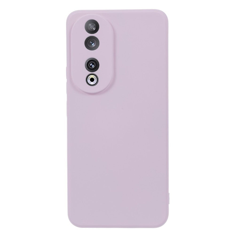 Honor 90 Fleksibelt Plastik Mobil Cover - Lilla