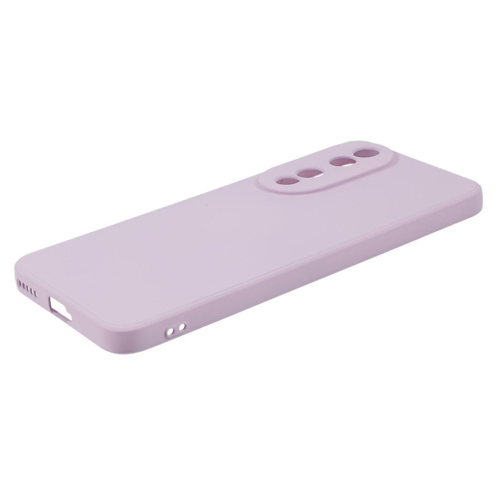 Honor 90 Fleksibelt Plastik Mobil Cover - Lilla