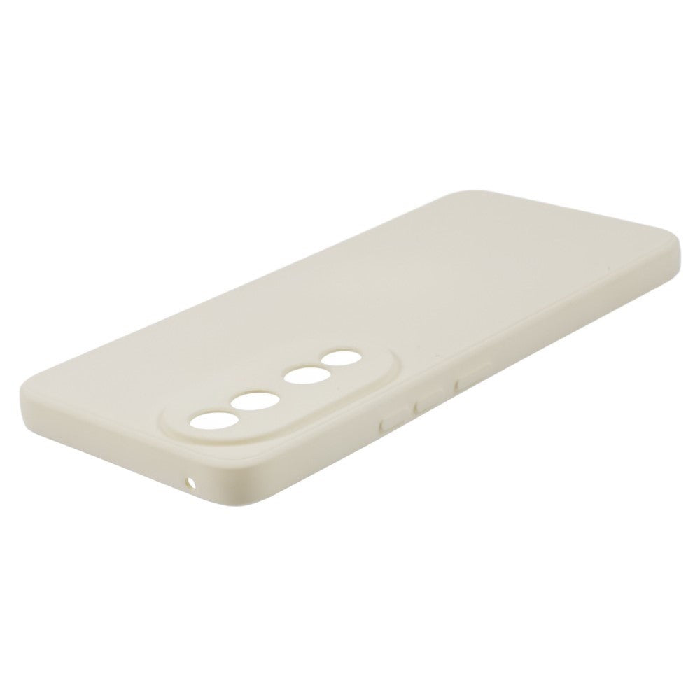 Honor 90 Fleksibelt Plastik Mobil Cover - Cream