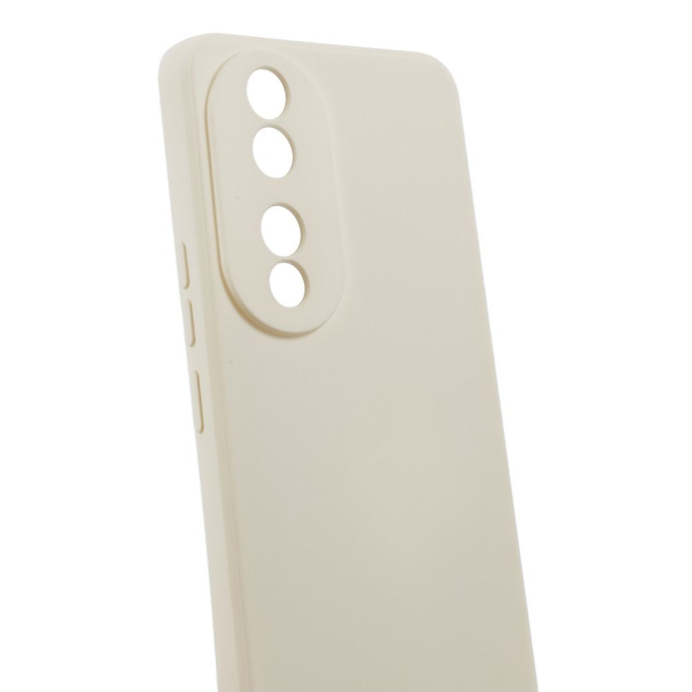Honor 90 Fleksibelt Plastik Mobil Cover - Cream