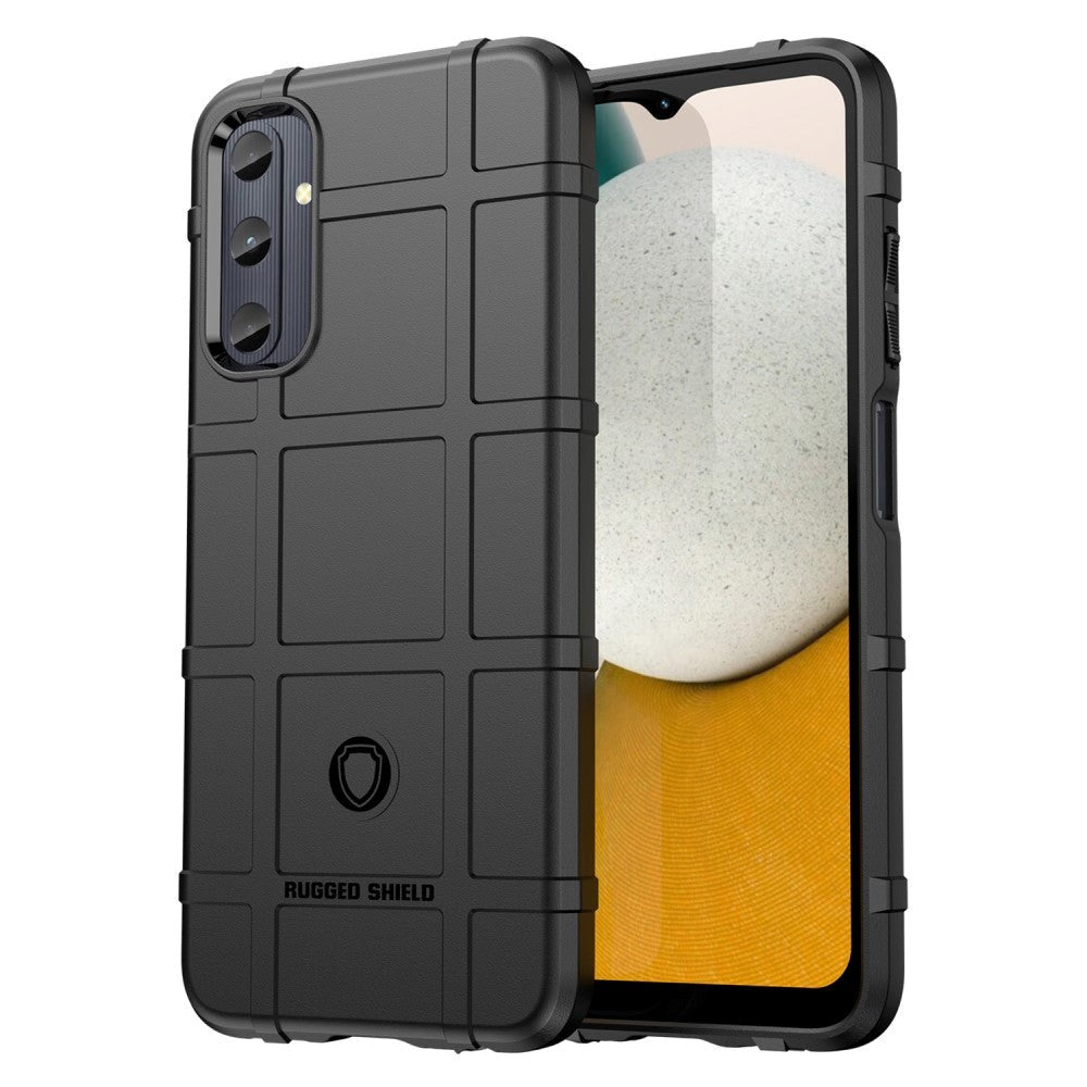 Samsung Galaxy A05s Rugged Shield Series Håndværker Mobil Cover - Sort