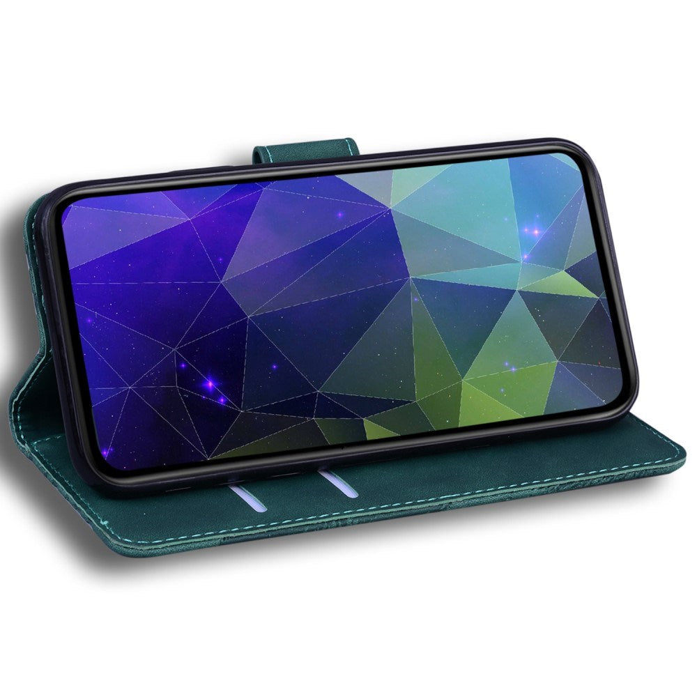 EIDERWOOD Realme 11 Pro+ 5G / 11 Pro 5G Blødt Kunstlæder Mobil Cover m. Pung - Grøn